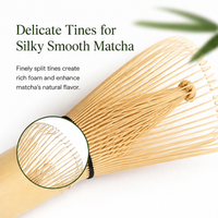 Fouet à matcha personnalisé avec logo, fouet à matcha personnalisé, fouet à matcha en bambou de haute qualité