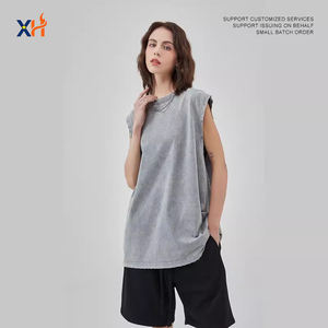 Chaleco Deportivo de Alta Calidad 100% Algodón para Hombre, Ropa Deportiva Urbana de Moda, Personalizable - Product Image 3