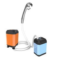 Douche électrique portable Miracle Baby pour extérieur, chantier, dortoir, usage simple, pour foyer rural