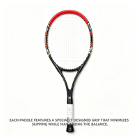 Raquette de tennis monobloc entièrement en carbone |   Personnalisation disponible, usine fiable