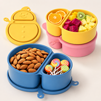 Vente en gros de gadgets de cuisine personnalisés Boîte à lunch réutilisable de qualité alimentaire en silicone souple écologique Conteneur classique Boîte à lunch sous vide