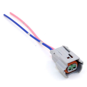 สายรัดสายไฟสเตอริโอ2ขาสำหรับเชื่อมต่อรถยนต์ปลั๊กเครื่องยนต์รถยนต์รถจักรยานยนต์ - Product Image 4