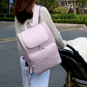 Bolsa de Pañales de Gran Capacidad, Tejida en Tela Oxford de Alta Calidad, Resistente a Salpicaduras, Práctica para Uso Diario, Mochila de Maternidad - Product Image 3