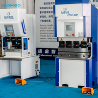 Prensa Plegadora Longbo 18T, Máquina Manual Hidráulica para Doblar Chapa Metálica con Bomba de Rodamientos para Acero al Carbono, Aluminio y Acero Inoxidable