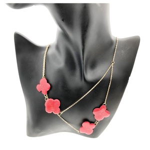 Gioielli botanici fatti a mano in oro 18 carati con fiore reale <span class=keywords><strong>2022</strong></span> fiori pressati collana con ciondolo ortensia in resina a strati - Product Image 5