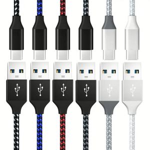 Customized 2M 6FT 480Mbps USB <b>C</b> Mobile Phone Accessories Charger <b>Cables</b> USB to <b>Type</b> <b>c</b> Data <b>Cable</b> - Product Image 2