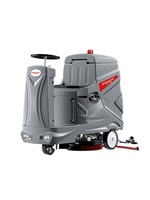 Nettoyeur de sols industriel électrique SHIWOSI robuste avec batterie 24V 100Ah