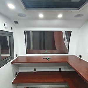 Cabine de cockpit personnalisée certifiée CE de conception nouvelle pour les grandes roues de fer à roulettes avec roues à vendre - Product Image 5