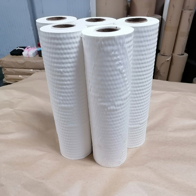 Custom 30Cm*50M Black Vellum Kraft Honeycomb Core Wrapping Paper Breathable Eco-Friendly Cushioning for Clothing Socks Gift