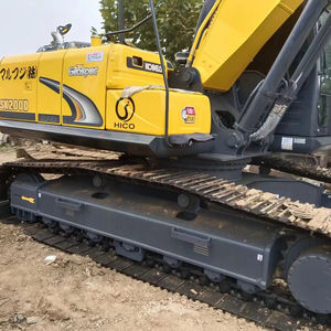 รถขุดไฮดรอลิกแบบตีนตะขาบ Kobelco SK200D SK200 ขนาด 20 ตัน รุ่นปี 2020 ใช้เครื่องยนต์ ผ่านการทดสอบและตรวจสอบแล้ว - Product Image 2