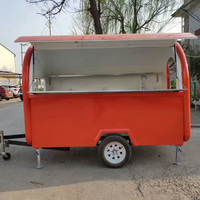 Chariot d'alimentation de rue chariot d'alimentation empanada mobile pour la vente de restauration rapide