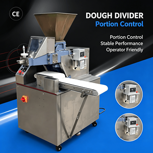 Machine de production de boules de pâte à <span class=keywords><strong>pizza</strong></span>/boulangerie 60 pièces/min, diviseuse et rondeuse de pâte 20 en 1, machine à couper la pâte, diviseuse et rondeuse de pâte 200g - Product Image 1