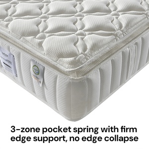 Nhập khẩu hiện đại Lai Nữ Hoàng/Vua kích thước khách sạn Nệm túi mùa xuân cán hộp chân không nén đồ nội thất nhà phòng ngủ - Product Image 3