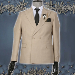 Nova Chegada Ternos dos homens Regular Fit <span class=keywords><strong>2</strong></span>-Piece Set Formal Business Casamento Blazer & Calças Tailor-Made Masculino Smoking para <span class=keywords><strong>Prom</strong></span> - Product Image 2