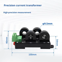 Module d'acquisition de courant alternatif TAIHUA TD-34XX, entrée 0-50A, communication RS485, transformateur de courant à pince
