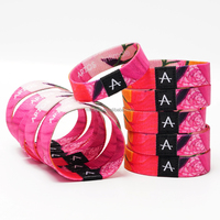 Fabricant OEM Bracelet tissé en tissu polyester Bracelet String NFC Daily Bible Verse Bracelets extensibles