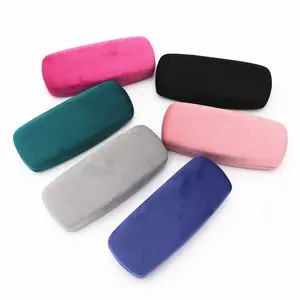 2024New Linen Suede Myopia Optical Glasses Case Students Small Fresh Mori System Storage Box Spot