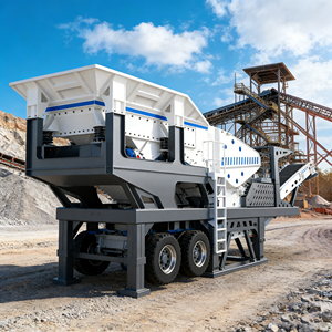 Station de concassage <span class=keywords><strong>mobile</strong></span> à mâchoires, remplacement facile des plaques de mâchoires pour le traitement des déchets de construction - Product Image 2