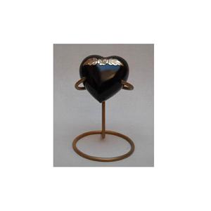 Hot Selling Heart Shaped Brass Cremation Urn Teddy Engraved <b>Keepsake</b> <b>Memorial</b> Urn for Pet Ashes Burial Services Decoration Urns - Product Image 5