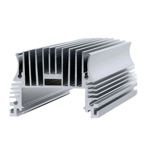 Customizable Aluminum 22 Fin Radiator Large LED Power Computer Cooling Heatsink Black Oxide Cutting Bending Welding ZP-0 6061 T5 - Product Image 2