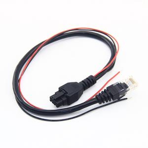 Molex3,0 мм Шаг 2*4pin к RJ45 кабель для передачи данных 0430250800 литья под давлением модель клеммы жгут - Product Image 6