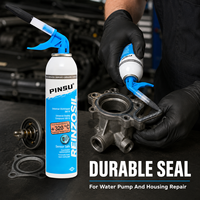 Pembuat Gasket Silikon RTV Tahan Suhu Tinggi, Tahan Minyak, Tahan Panas, Tahan Air untuk Penyegelan Mesin Otomotif