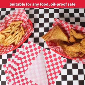 Papel para Envolver Alimentos con Recubrimiento de PE de Grado Alimenticio, Papel para Envolver Hamburguesas y Sándwiches, Impresión Personalizada - Product Image 5