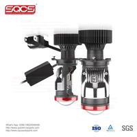 Bombillas LED para Faros Delanteros de Coche Y7-40W 6500K, Iluminación Automática con Alcance de 200M, Compatible con H1 H3 H7 H4 H13 H11 9005 880 9006 para 9V 36V