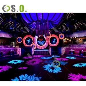 Luxury Custom Design LED Restaurant Interior Decoration Cafe Night Club Bar <strong>Counter</strong> Furniture - Product Image 5
