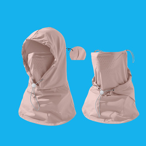 Balaclava pare-<span class=keywords><strong>soleil</strong></span> intégral pour femmes cyclisme en plein air <span class=keywords><strong>masque</strong></span> de protection solaire UV pour l'été en polyester - Product Image 5