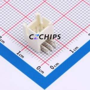 HC-PHB-2*3AW-05 Wire-to-<b>Board</b> <b>Pin</b> Header Bent Lead Through Hole,P=2mm Connector 2x3P 2mm Right Angle Insert 6P - Product Image 1