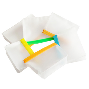 Reusable Storage Bags Leakproof Zipper Silicone Food Storage Bags
