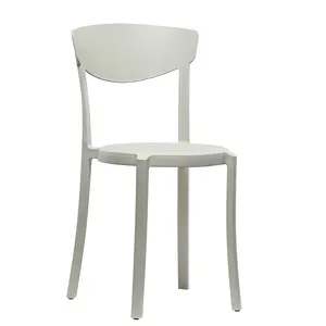 Cafe Plastic Chair Nordic Italian Modern Outdoor Garden Silla Comedor Plastic Cafe Dining Chair For Restaurant Dining Room