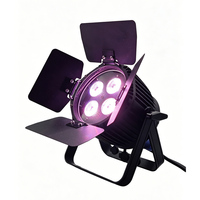 Projecteur LED extérieur durable 50W RGBW 4-en-1 DMX512 pour événements religieux et concerts