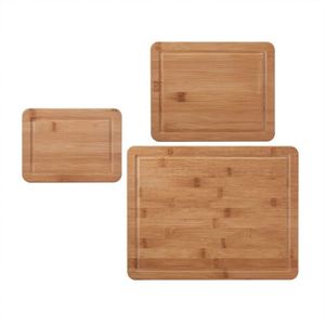<span class=keywords><strong>Planche</strong></span> à découper en bois support bambou pain tranchage pliable élégant planches coin en bois naturel carré fromage 8.5X6 géant - Product Image 6