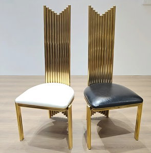 Venta caliente fiesta banquete evento apilable Alquiler de acero inoxidable boda decoración <span class=keywords><strong>silla</strong></span> - Product Image 4