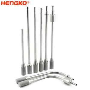 Pierre de carbonatation HENGKO 1 micron, 6 pouces de long, 18 <span class=keywords><strong>mm</strong></span>, <span class=keywords><strong>en</strong></span> acier inoxydable 316 fritté, pierres à air - Product Image 4
