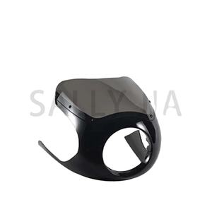 <span class=keywords><strong>Carenado</strong></span> Universal ABS Negro Brillante con Parabrisas para Motocicleta <span class=keywords><strong>Cafe</strong></span> <span class=keywords><strong>Racer</strong></span> o Cruiser - Product Image 1