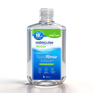 Waterpulse 300 mL Soluzione Salina Concentrata per Lavaggio Nasale Senza Intasamenti e Senza Sedimenti Adatta per Tutti i Tipi di Irrigatori Nasali per Lavaggio Quotidiano del Naso - Product Image 2