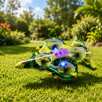 Avion de combat en mousse télécommandé pour interaction parent-enfant, quadricoptère, machine à mousse à quatre axes, avion en mousse avec fonction de combat