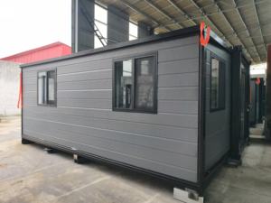 Maisons mobiles préfabriquées de luxe de 20 pieds et 40 pieds, maisons modernes détachables et extensibles en panneaux sandwich, balcon, terrasse, hôtel - Product Image 4