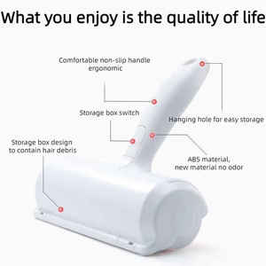 Rullo Rimuovi Peli per Cani e Gatti Riutilizzabile a Doppio Lato Spazzola per Toelettatura Prodotti per la Rimozione dei Peli - Product Image 2