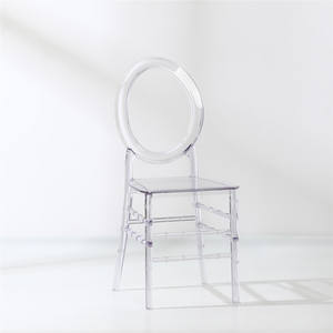 Chaise Chiavari transparente en acrylique de style Tiffany pour événements, idéale pour banquets d'hôtel et mariages – Nouvelle collection en gros - Product Image 3
