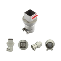 Nouveau pistolet thermique avec buses carrées, kit de soudage à air chaud et accessoires, fournitures de soudage et de brasage, spécifications de chaque type
