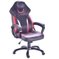 Chaise de course de style moderne Chaise pivotante en cuir PU pour joueur Chaise de jeu PUBG
