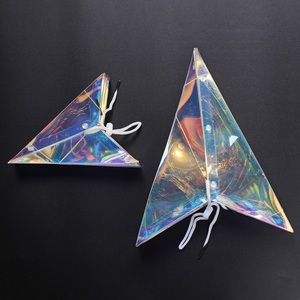 Étoiles <span class=keywords><strong>de</strong></span> Noël en <span class=keywords><strong>papier</strong></span>, décorations brillantes écologiques à piles, pendentifs holographiques à 5 ou 7 branches pour la décoration d'arbres, <span class=keywords><strong>de</strong></span> fenêtres et <span class=keywords><strong>de</strong></span> murs - Product Image 5