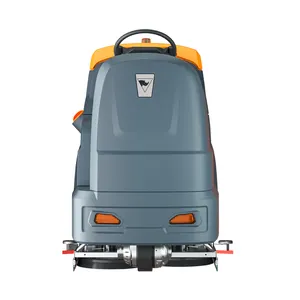 Chancee K90 High Speed Rail Station Electric Industrial Ride On Floor Scrubber Washing Machine