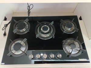 Nuevo Diseño de Fábrica China, Vidrio Templado a Precio de Mayoreo, Repuestos para Placa de Gas Empotrable, Estufa de Gas Integrada de 4/5 Quemadores para Cocina - Product Image 5