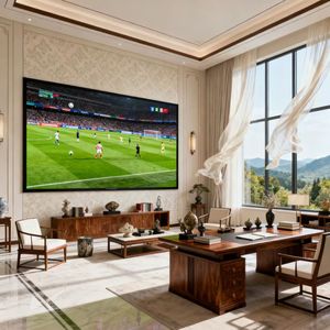 Mur vidéo LED de 2,88 x 5,12 mètres, super grand écran pour club de football, programme télévisé en intérieur, fête de carnaval, rassemblement, célébration - Product Image 4