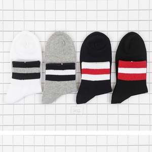 Personalized Logo Men's Summer Crew Socks Thickened Cotton Anti Odor Athletic Breathable Anti <b>Slip</b> Design - Product Image 4